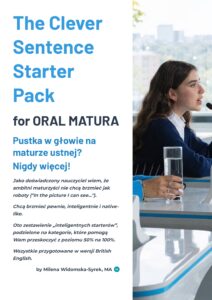 matura ustna z angielskiego, sentence starters