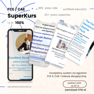 FCE / CAE Superkurs - Kompletny System